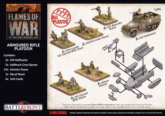 Armored Rifle Platoon (Plastic)