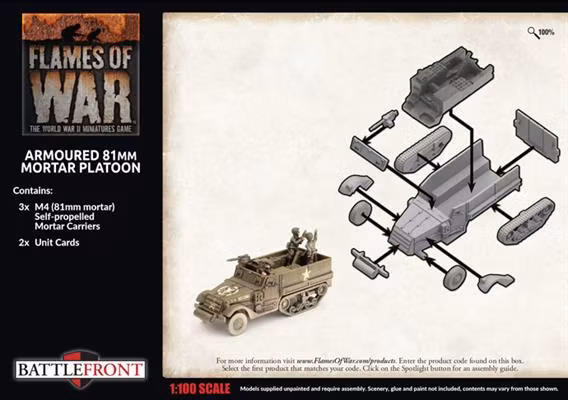 M4 81mm Armored Mortar Platoon