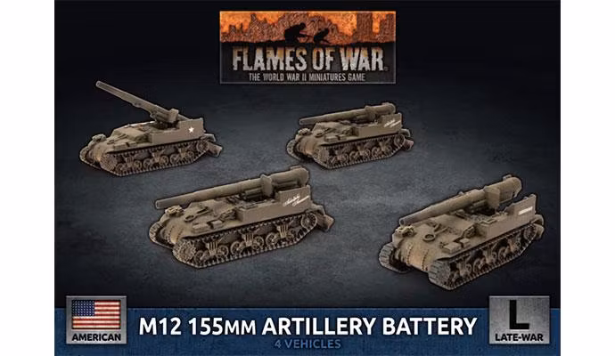 M12 155mm Artillery Battery