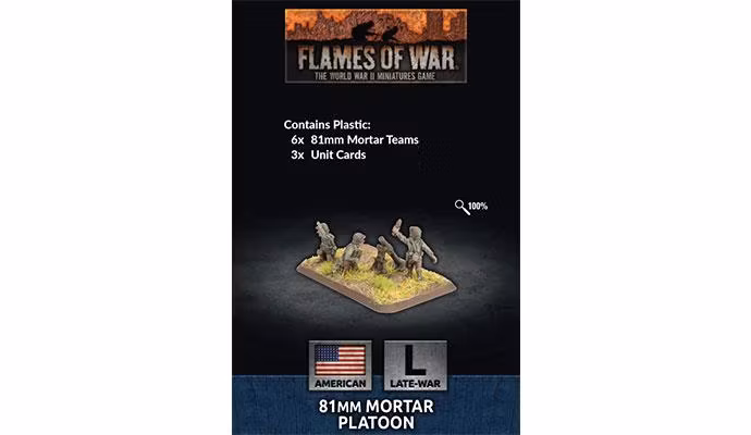 81mm Mortar Platoon (Plastic)