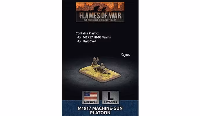 M1917 Machine-gun Platoon (Plastic)