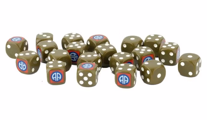 82nd Airborne Division Dice