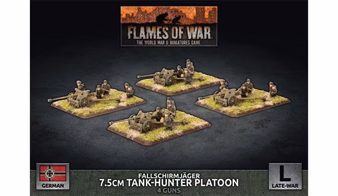 Fallschirmjäger 7.5cm Tank Hunter Platoon