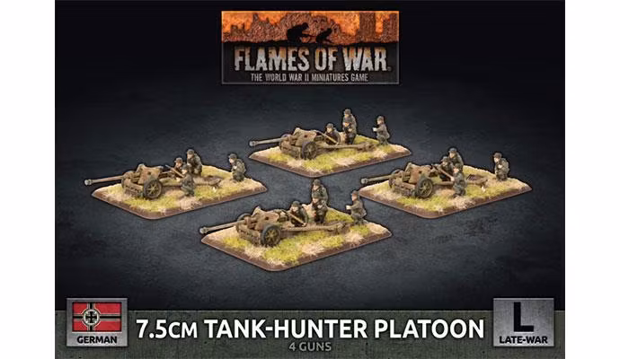 7.5cm Tank Hunter Platoon (Plastic)