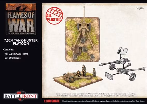 7.5cm Tank Hunter Platoon (Plastic)