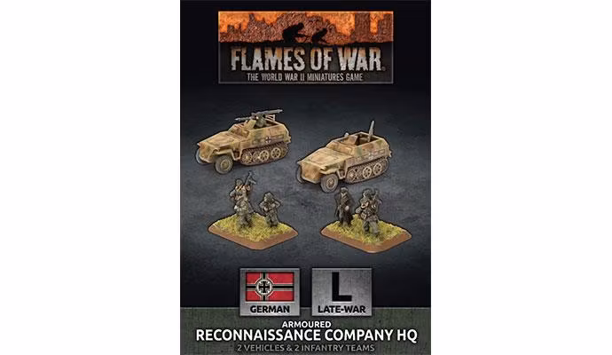 Armoured Reconnaissance Company HQ (Plastic)