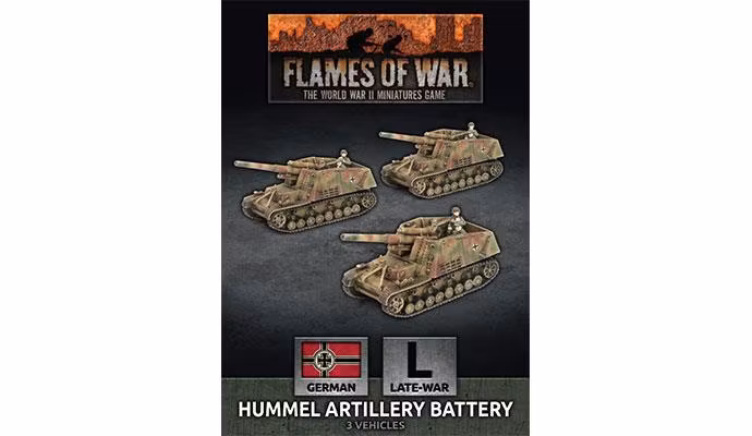 Hummel Artillery Battery