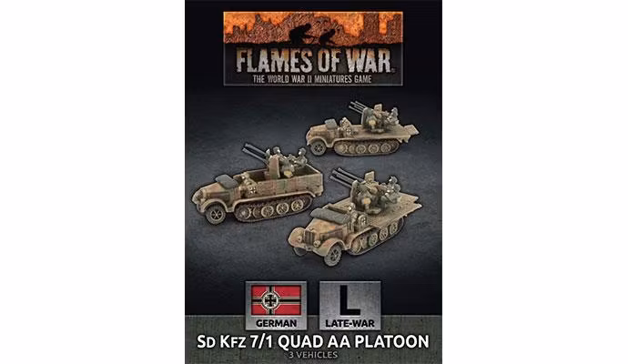 SdKfz 7/1 Quad AA Platoon