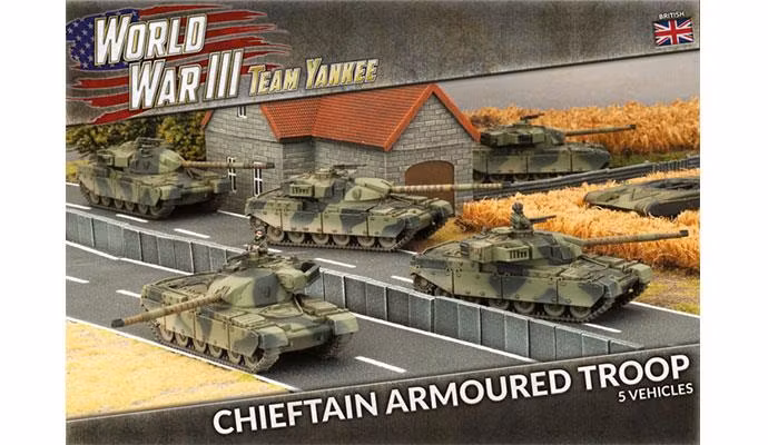 Chieftain Armoured Troop (Plastic)