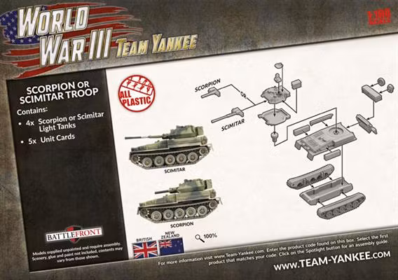 Scorpion or Scimitar Troop (Plastic)