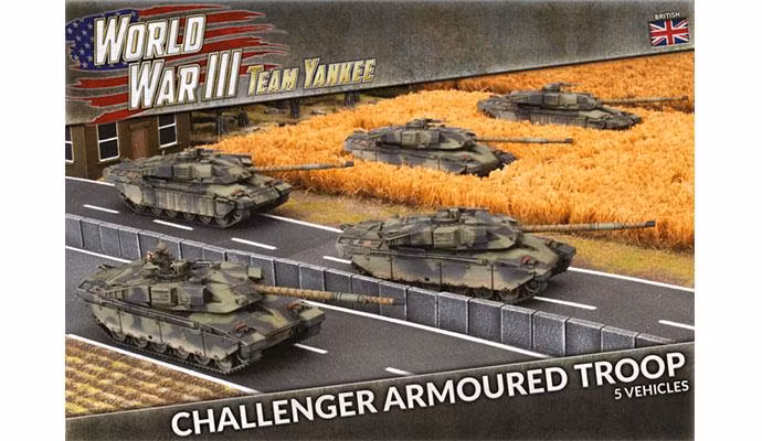 Challenger Armoured Troop (Plastic)