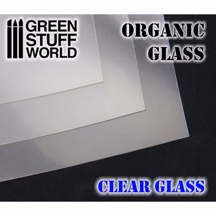 Organic GLASS Sheet - Clear