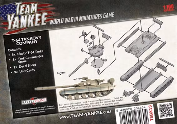 T-64 Tankovy Company (Plastic)