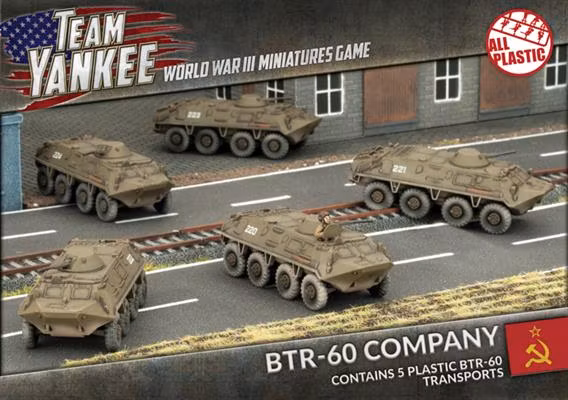 BTR-60 Transport Platoon (Plastic)