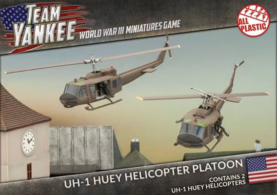 Huey Helicopter Flight (Plastic)