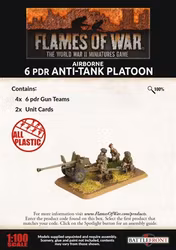 Airborne 6pdr Anti-tank Platoon (Plastic)