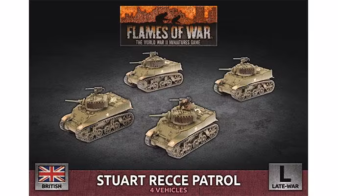 Stuart Recce Patrol (Plastic)