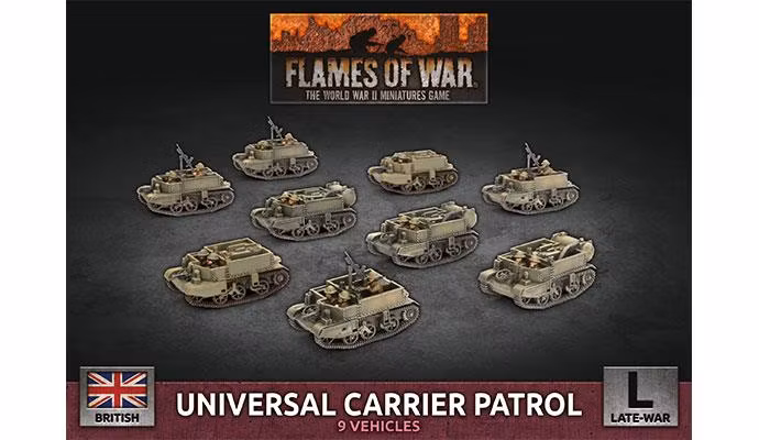 Universal Carrier Patrol (Plastic)