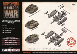 Universal Carrier Patrol (Plastic)