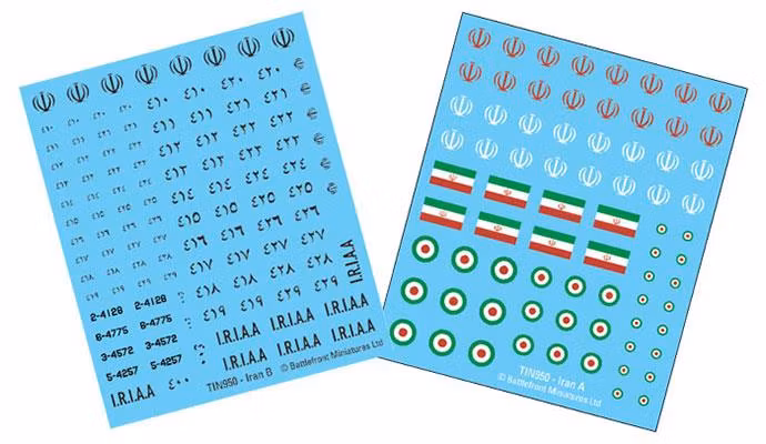 Iranian Decal Set