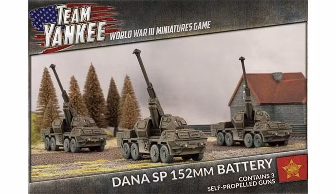 DANA SP 152mm Artillery Battery