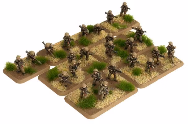 East German Mot-Schutzen Platoon (24 figures)
