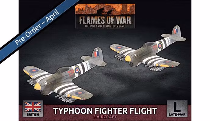 Typhoon Fighter-Bomber Flight (Plastic)