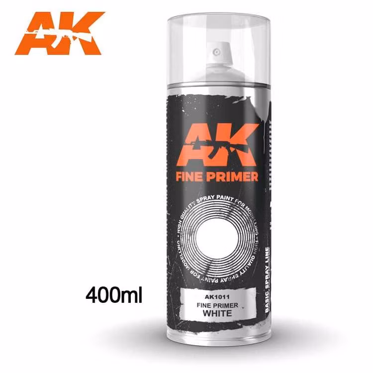 FINE PRIMER WHITE SPRAY 400 ml