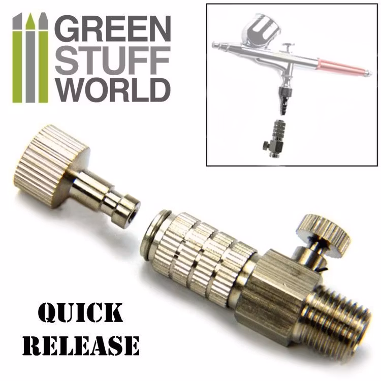 QuickRelease Adaptor with Air Flow Control 1/8