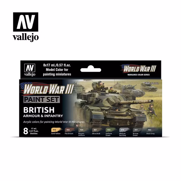 WWIII British Armour & Infantry