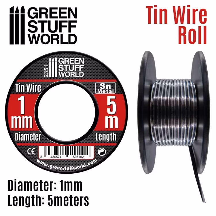 Flexible tin wire roll 1mm