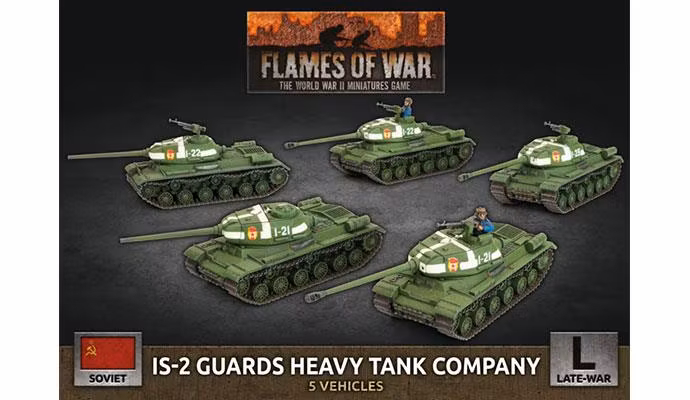 IS-2 Guards Heavy Tank Company (Plastic)