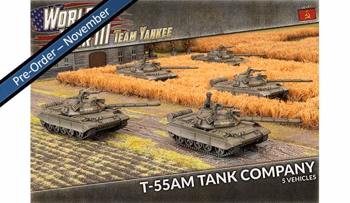 T-55AM Tank Company (Plastic)