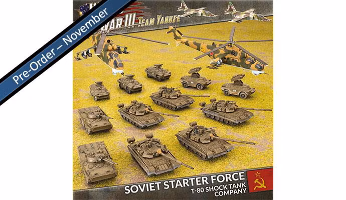 Soviet Starter Force: T-80 Shock Tank Company