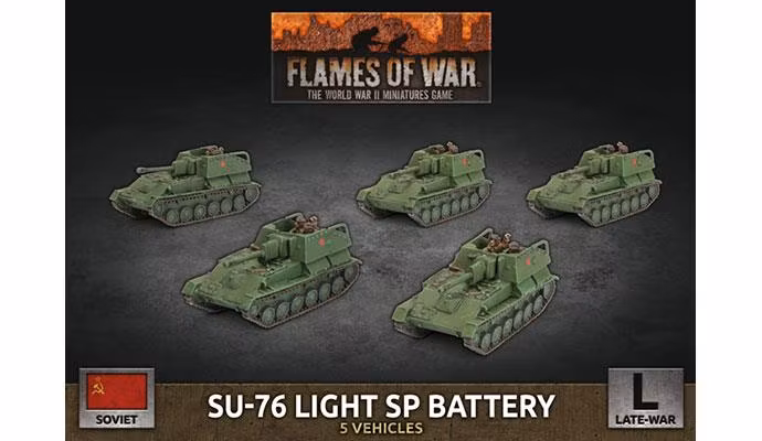 SU-76 Light SP Battery (Plastic)
