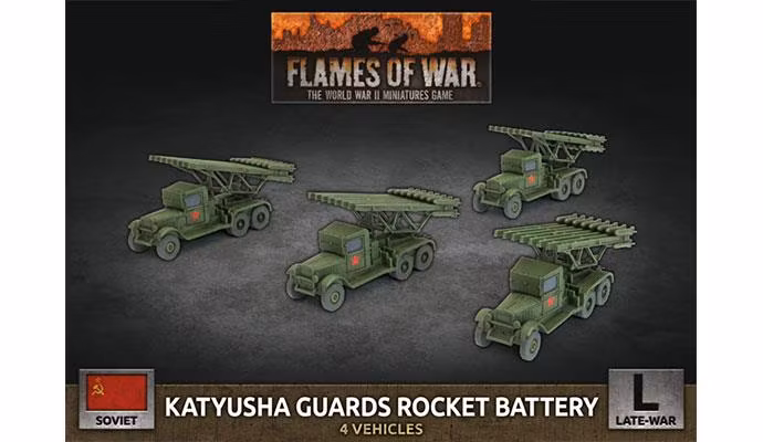 Katyusha Guards Rocket Battery (Plastic)