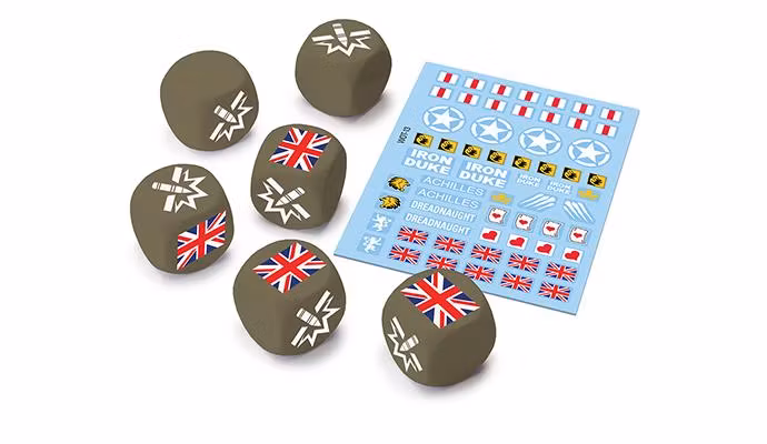 U.K. Dice and Decals