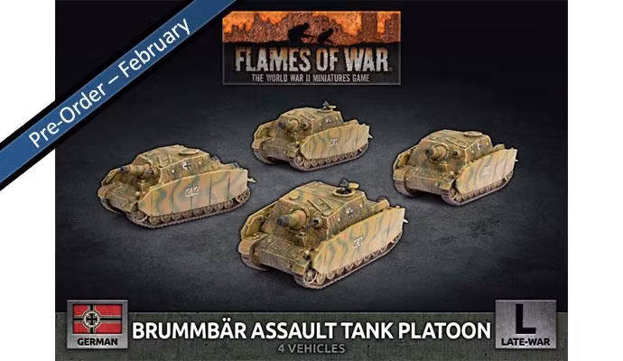 Brummbar Assault Tank Platoon