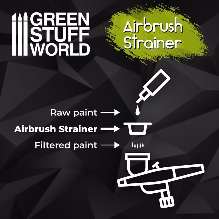 Airbrush Cup Strainers x2