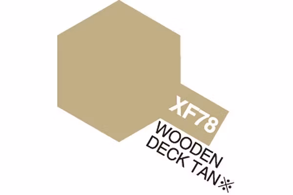 ACRYLIC MINI XF-78 WOODEN DECK TAN