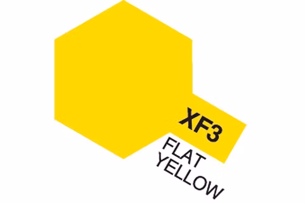 ACRYLIC MINI XF-3 FLAT YELLOW