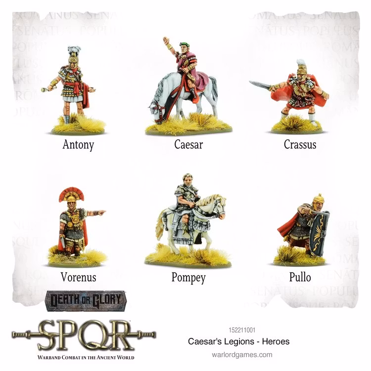 SPQR: Caesar's Legions - Heroes