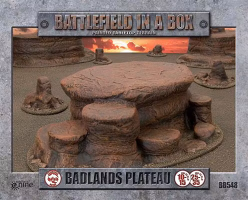 Badlands Plateau - Mars