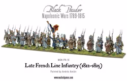 Napoleonic War Late French Line Infantry (1812-1815)