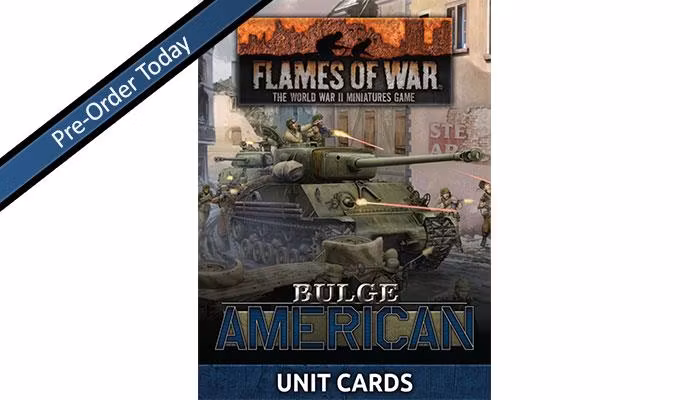 Bulge: American Unit Cards