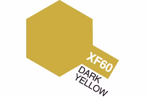 ACRYLIC MINI XF-60 DARK YELLOW
