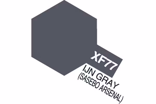 ACRYLIC MINI XF-77 IJN GRAY SASEBO