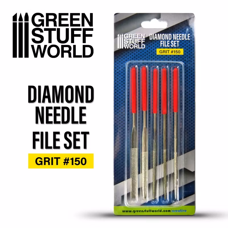 Diamond Needle Files Set - Grit 150