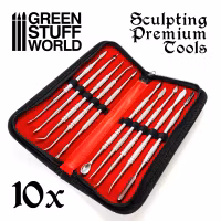 10x Professional Sculpting Tools with case