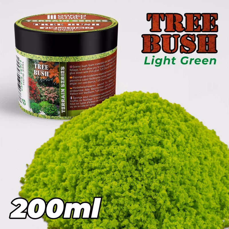 Tree Bush Clump Foliage - Light Green - 200ml